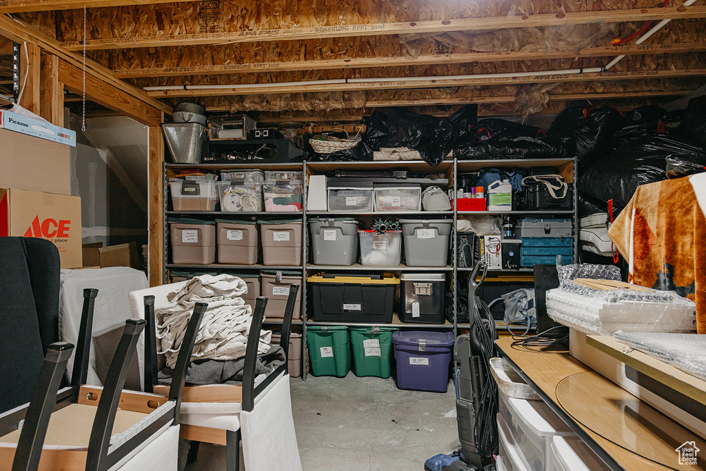 View of storage
