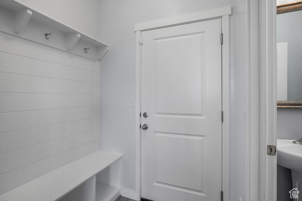 View of mudroom