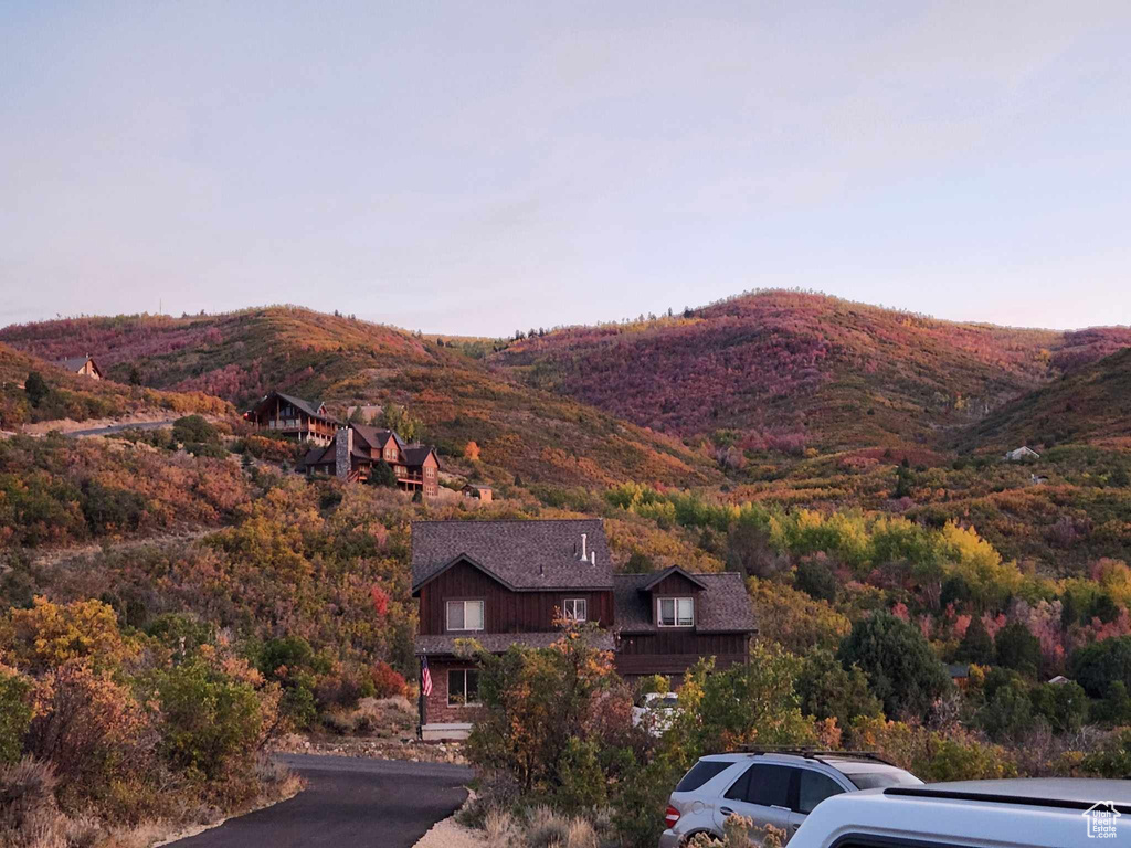 View of mountain backdrop