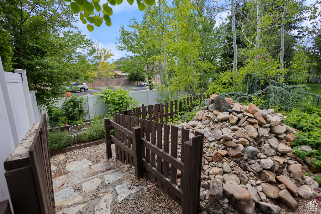 View of patio