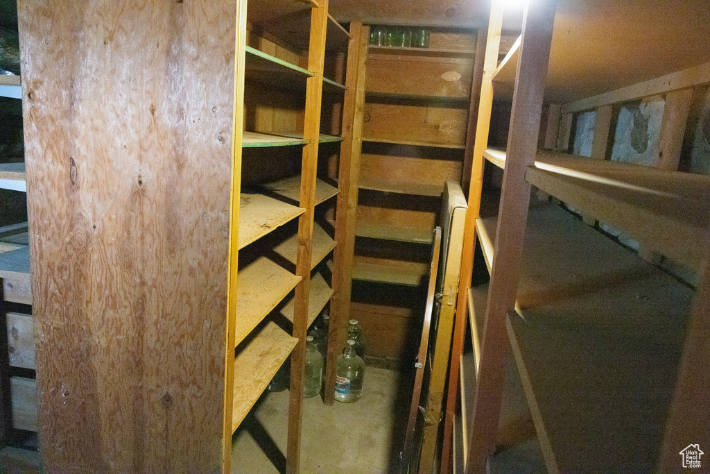 View of storage room