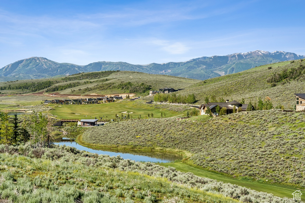 View of mountain backdrop