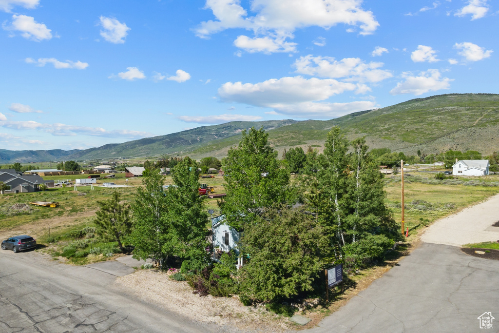 View of mountain backdrop