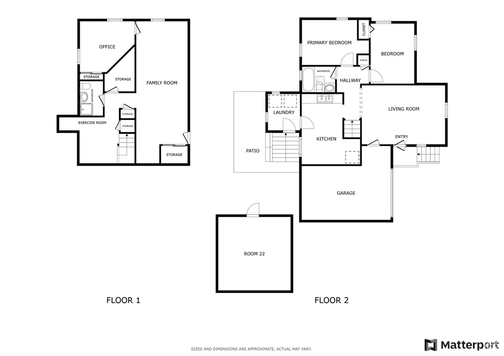 View of floor plan / room layout