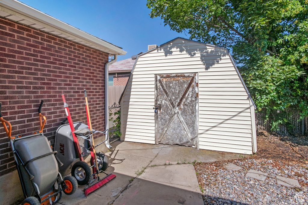 View of shed