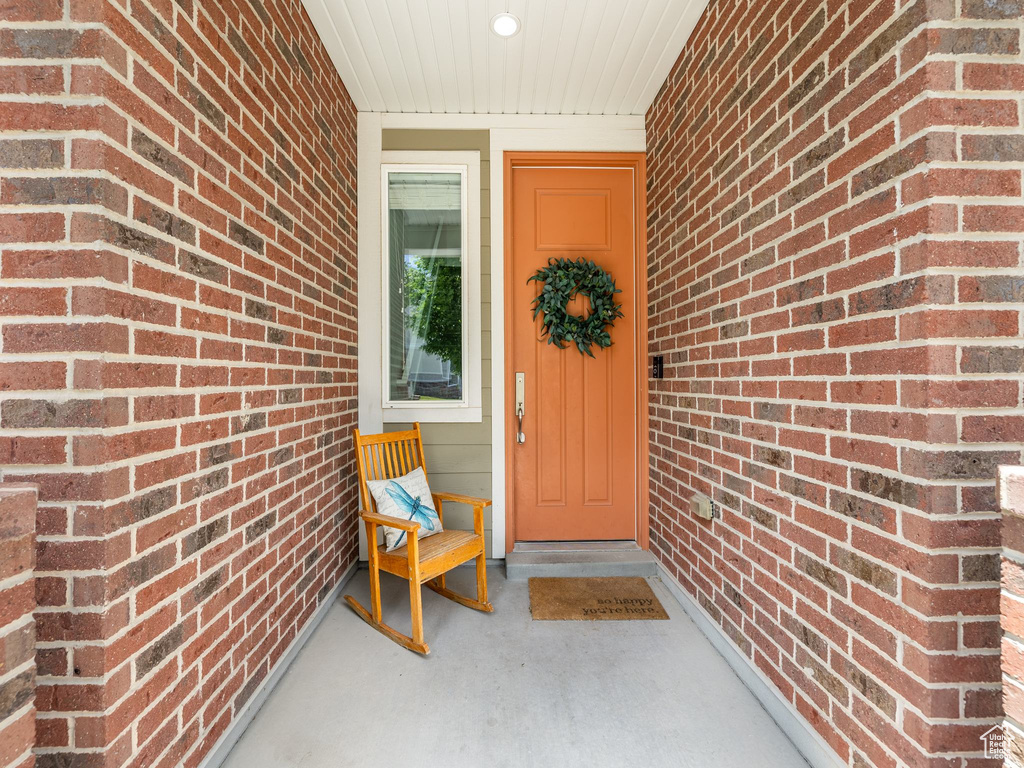Entrance to property
