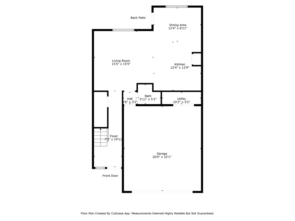 View of home floor plan
