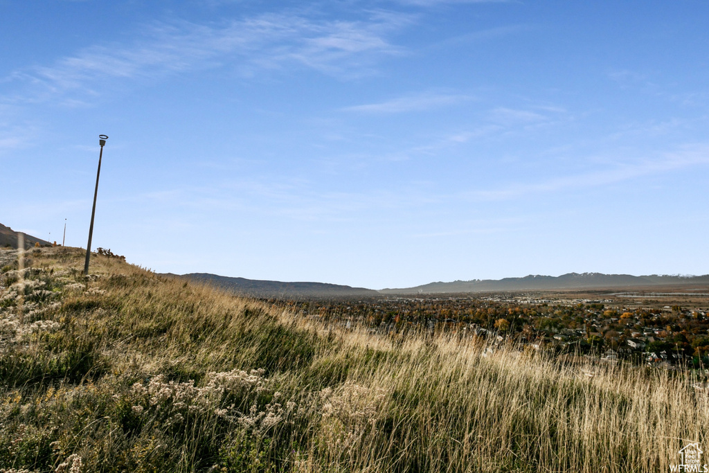 View of mountain backdrop