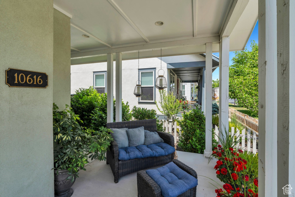 View of porch