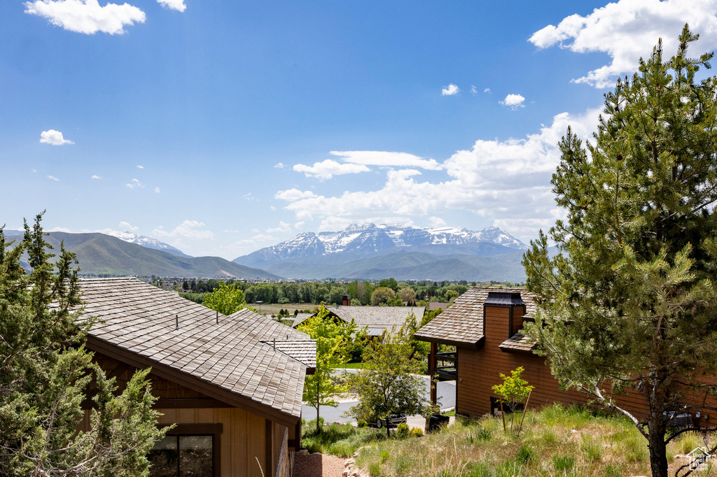 View of mountain backdrop