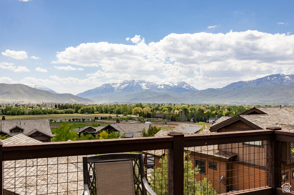 View of mountain backdrop