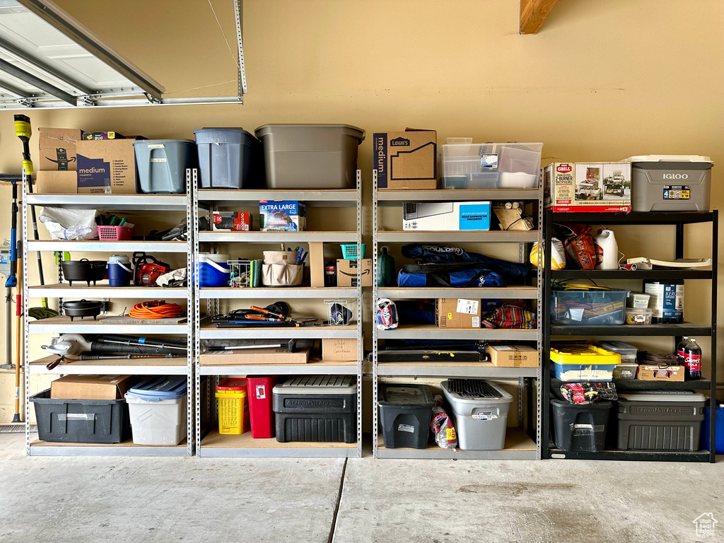 View of storage