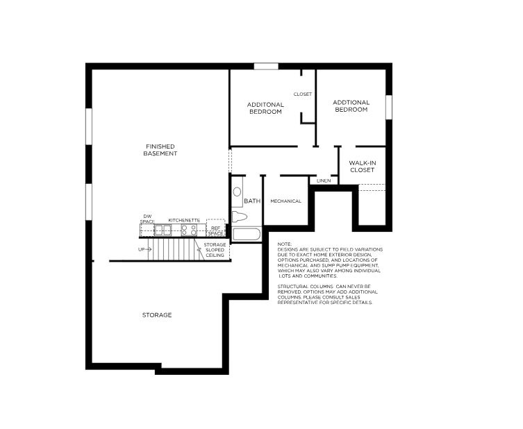 View of home floor plan