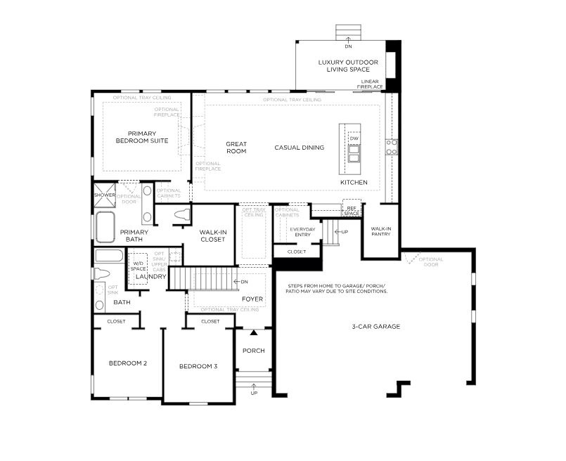 View of floor plan / room layout