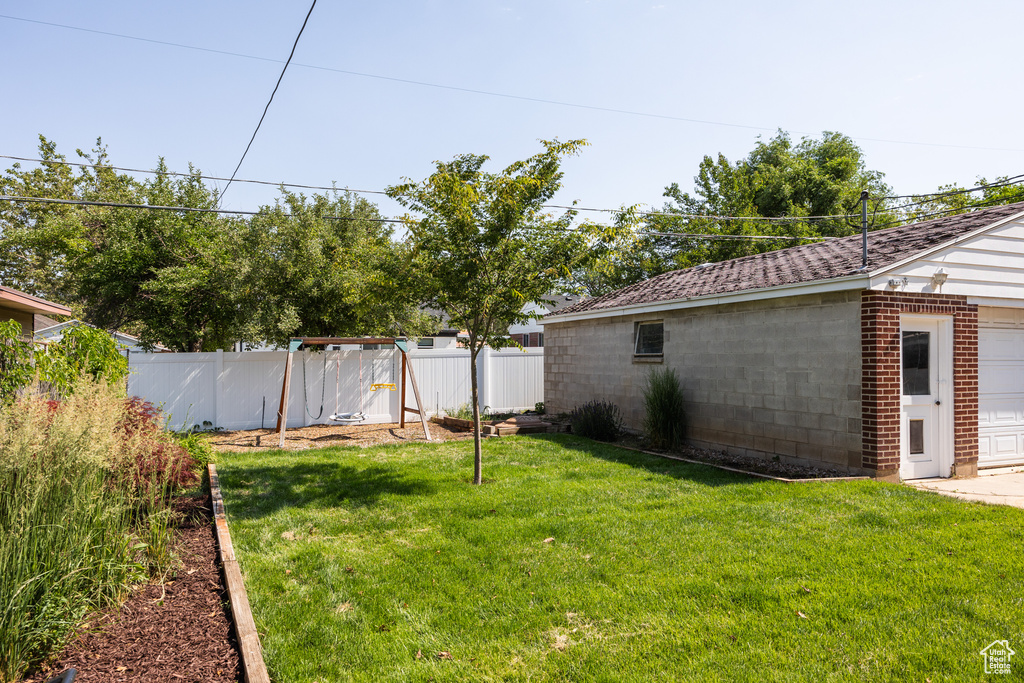 View of yard