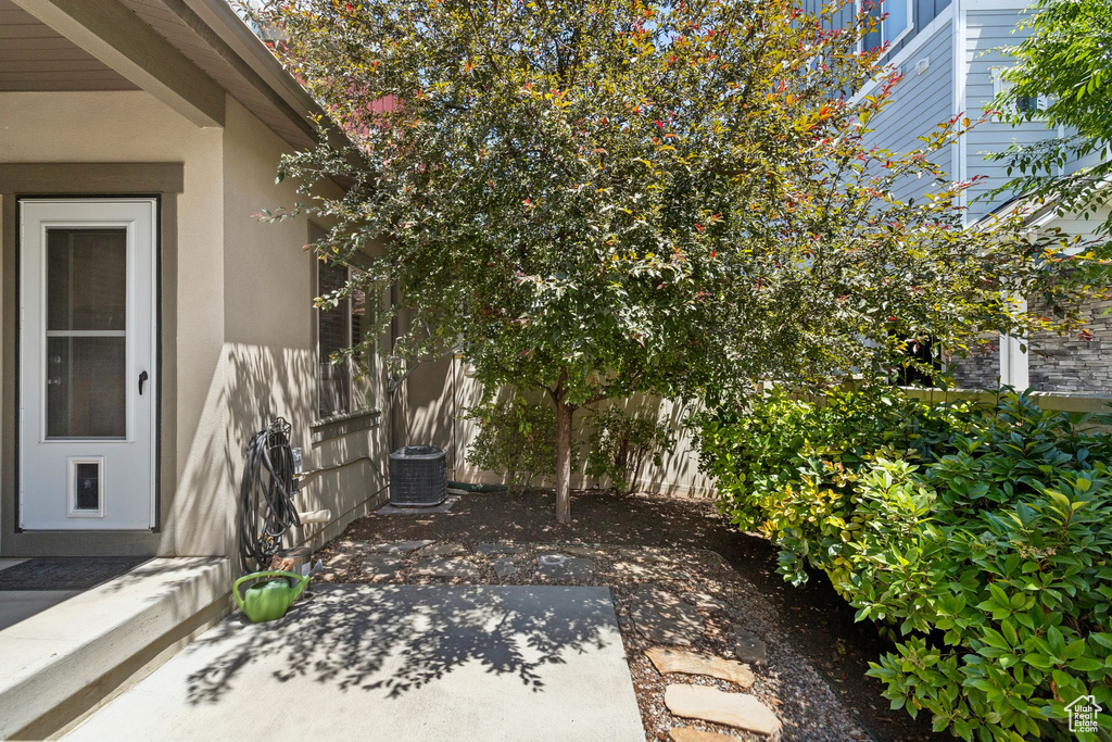 View of patio