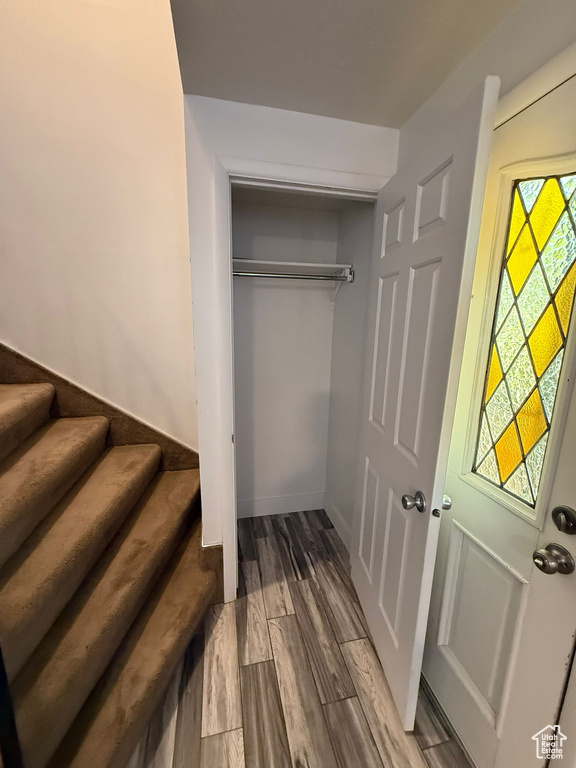 View of closet