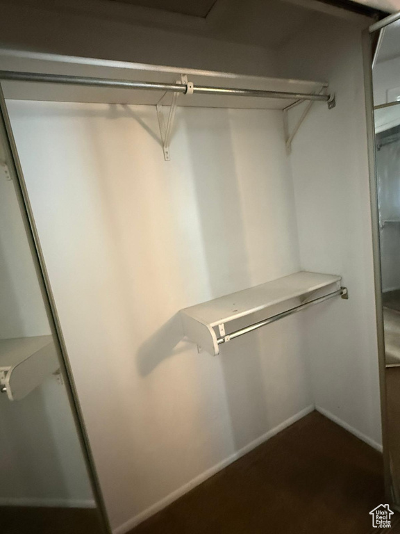 View of closet