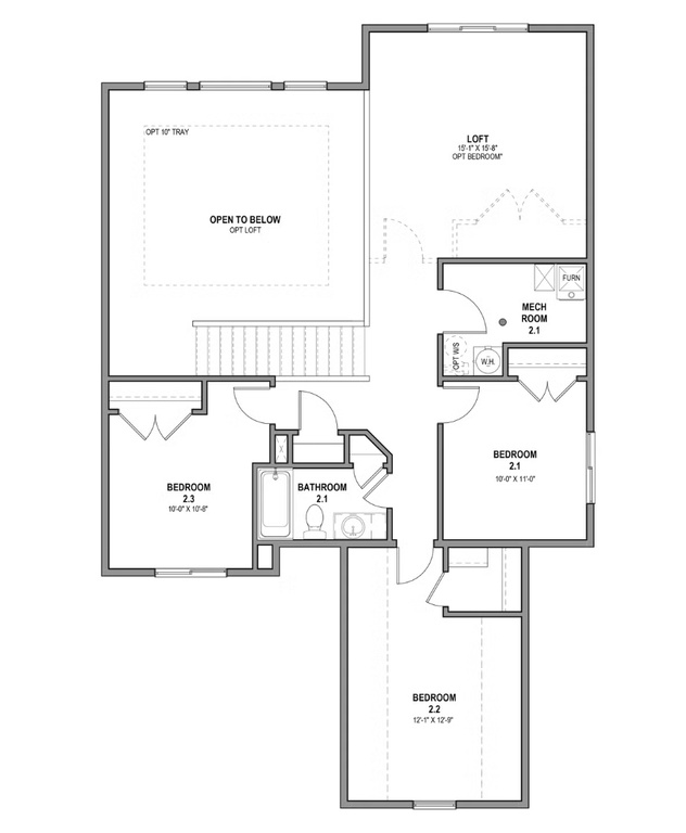 View of home floor plan