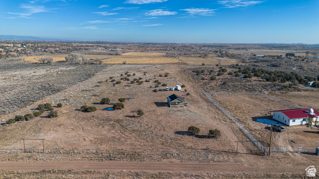 View of rural area featuring a desert landscape