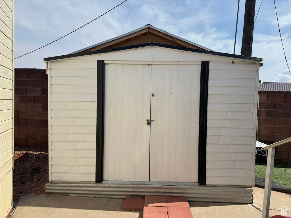 View of shed