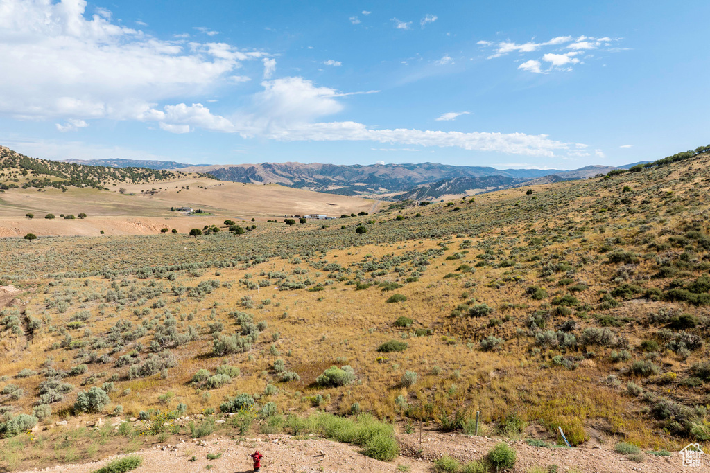 View of mountain backdrop