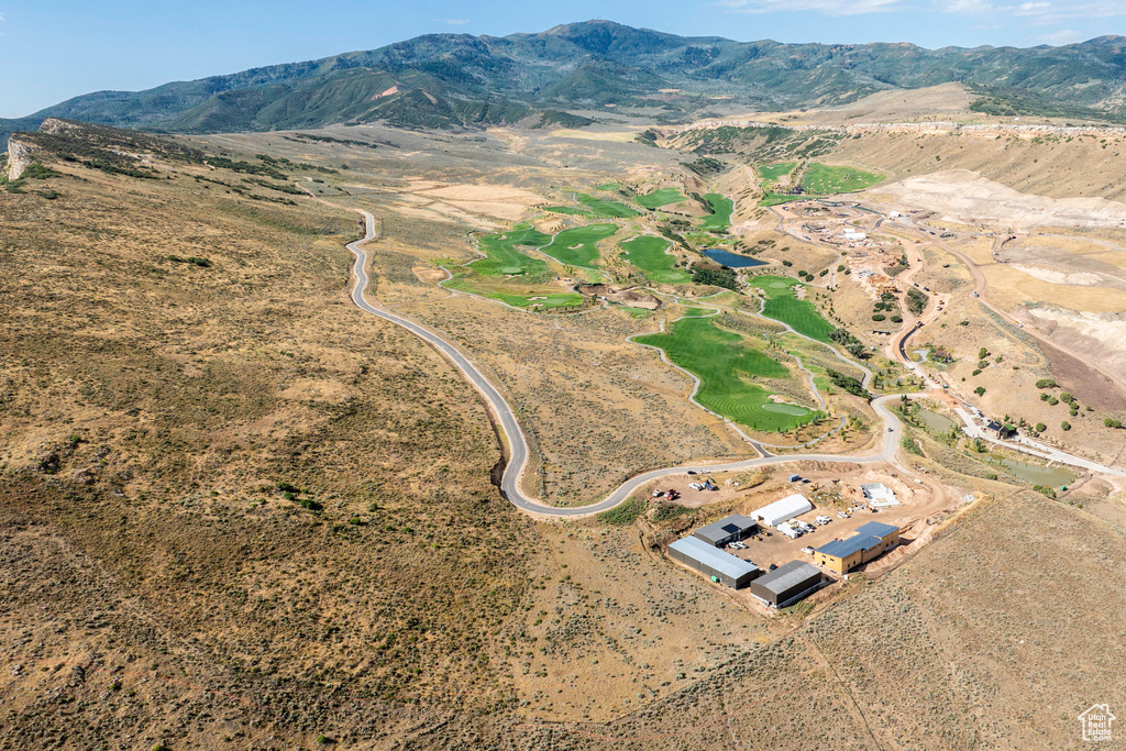 View of property location featuring mountains