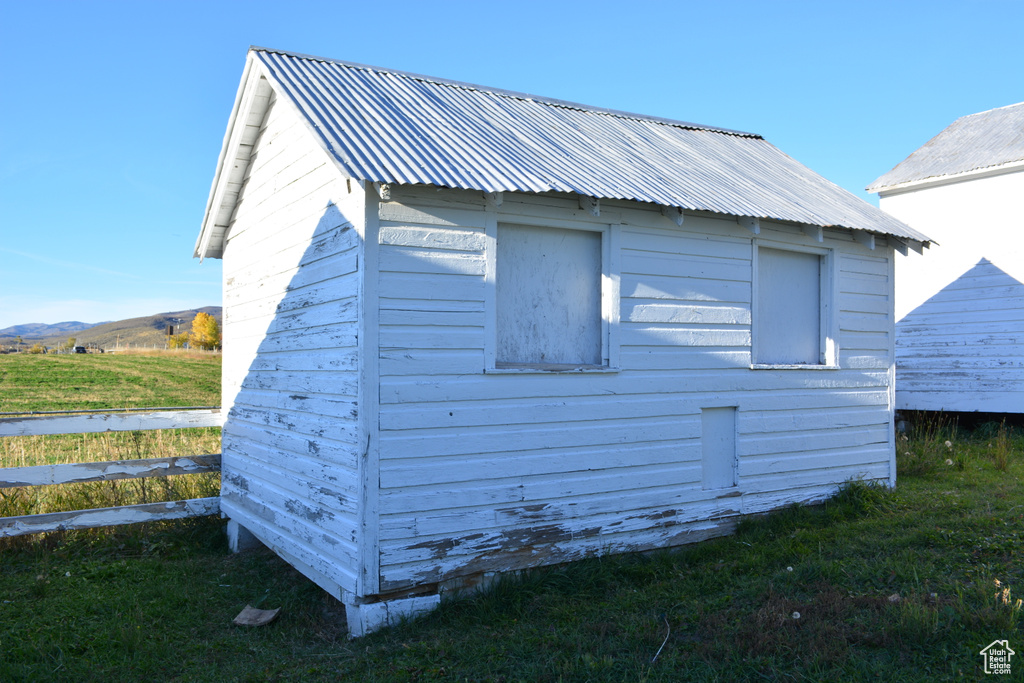 View of shed