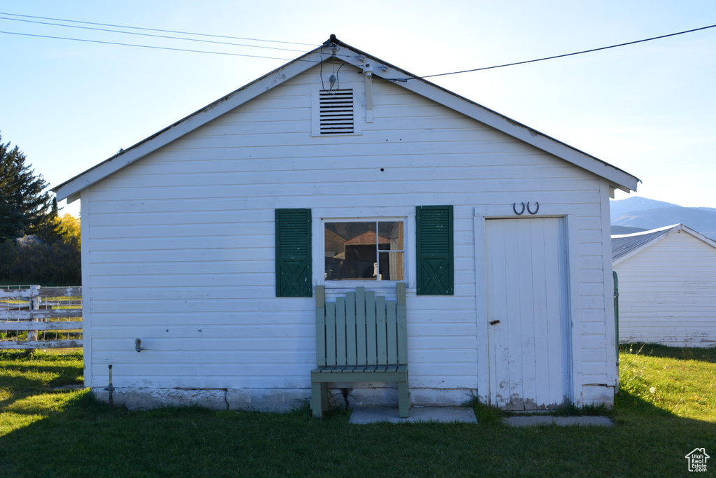 Back of house