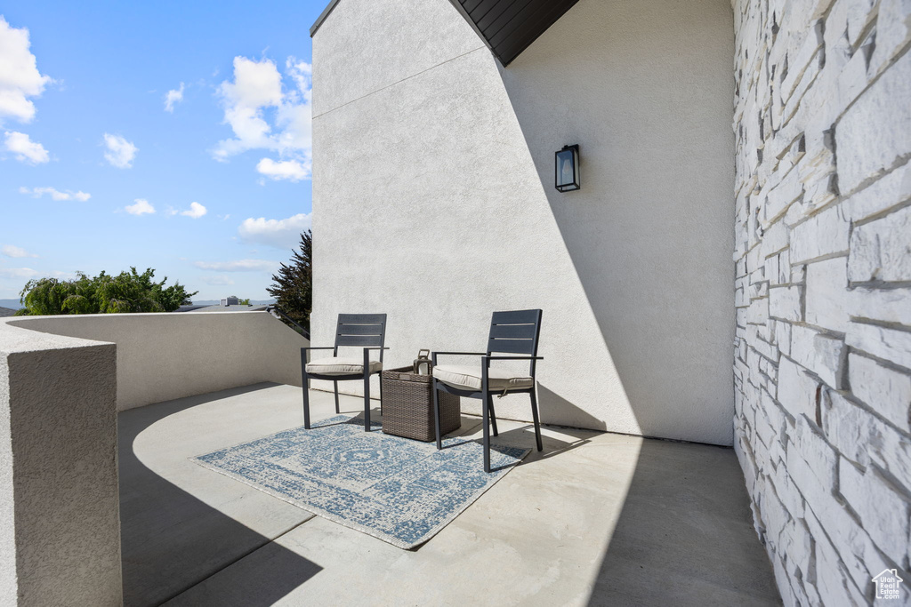 View of patio