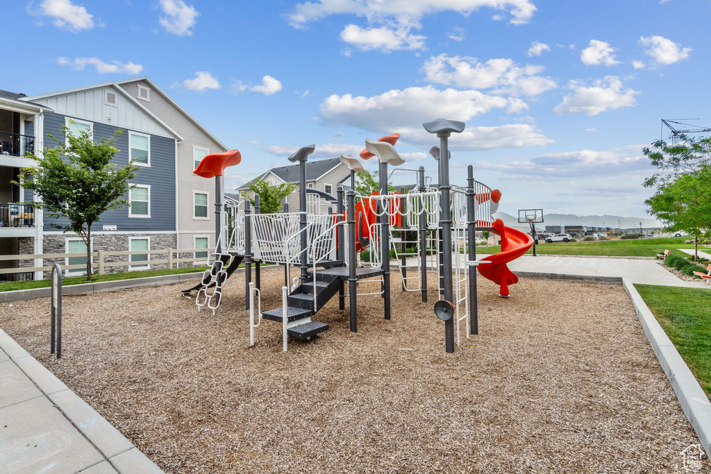 View of community playground