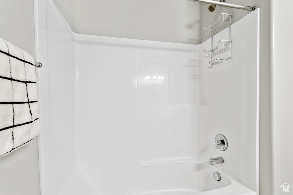 Bathroom featuring  shower combination