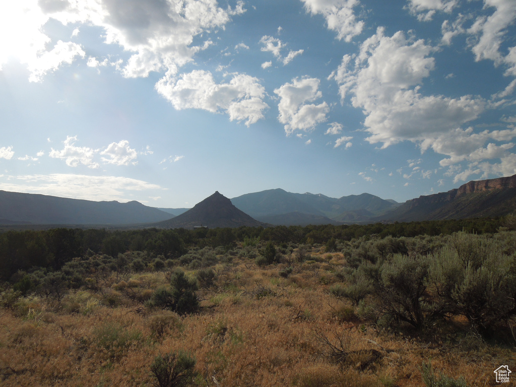 View of mountain backdrop