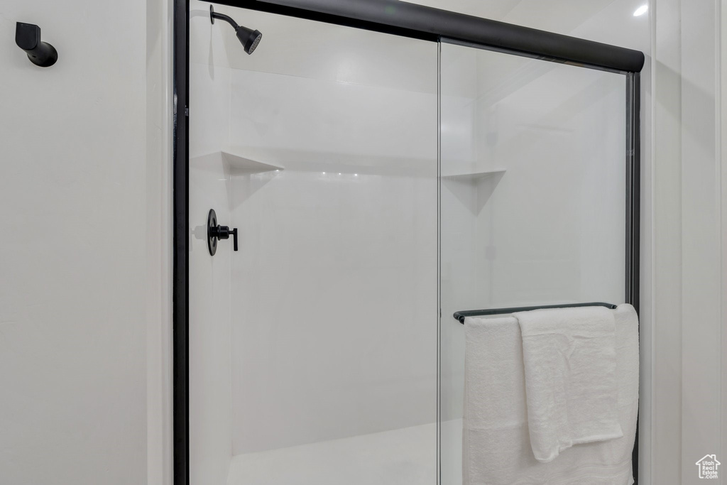 Full bath with a stall shower