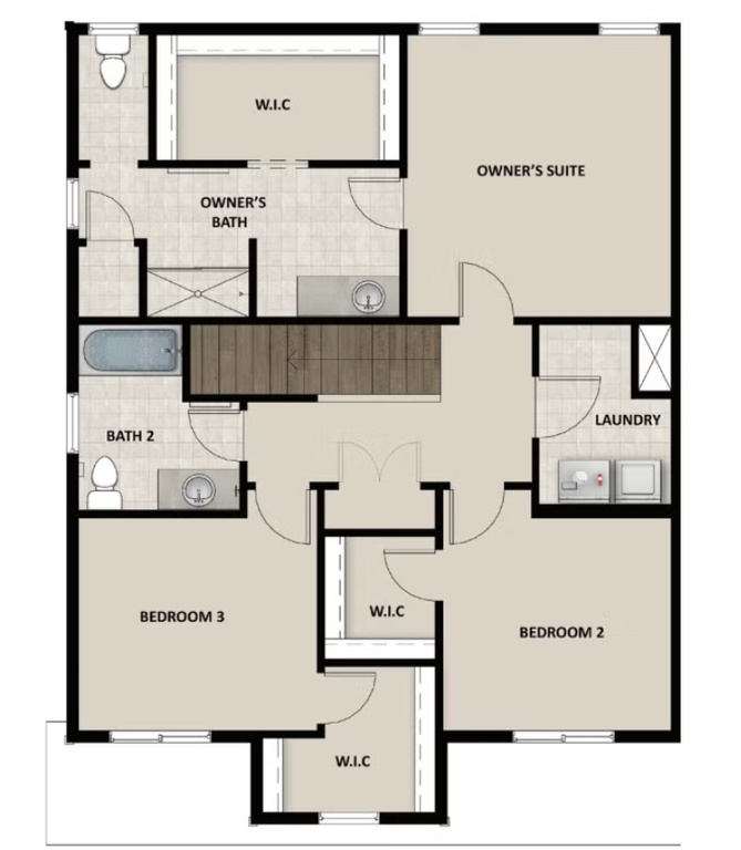 View of home floor plan