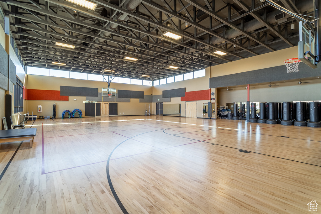 View of sport court with community basketball court