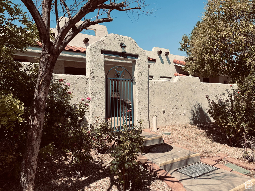 View of side of property
