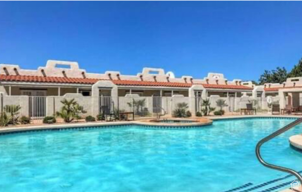 View of community pool