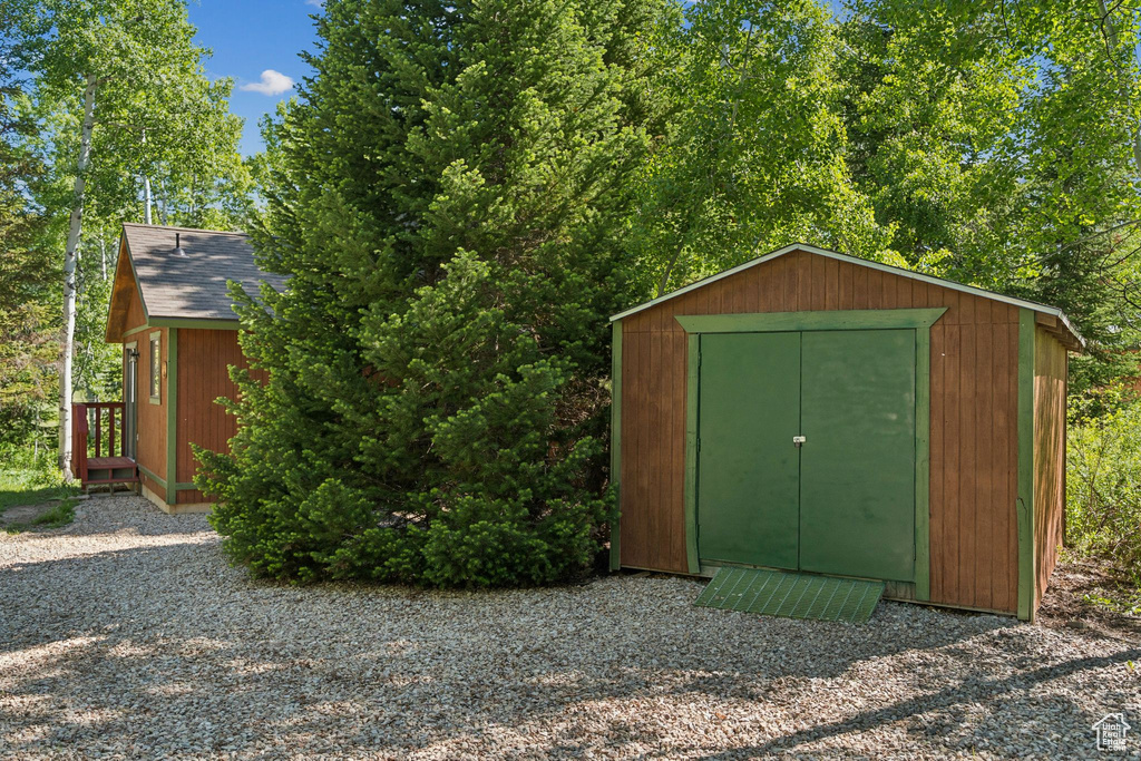 View of shed