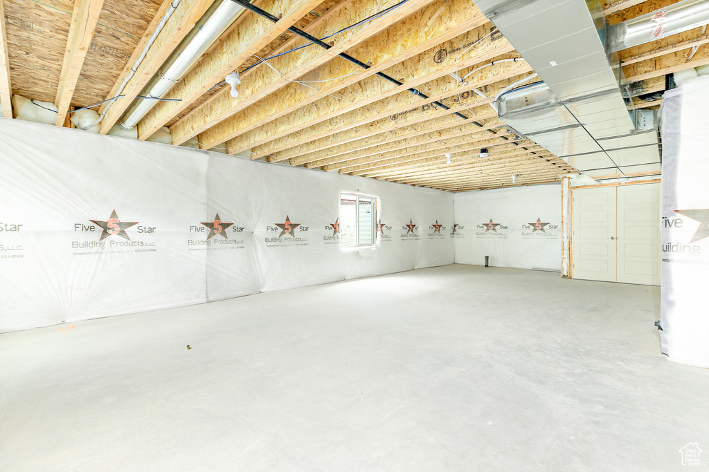 View of basement