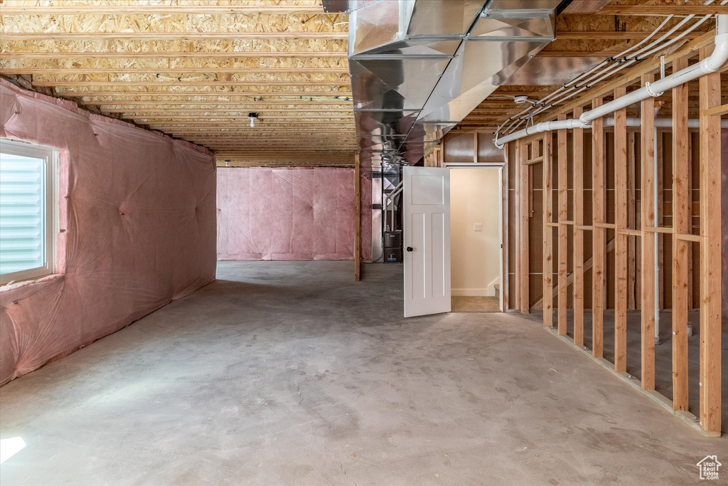 View of basement