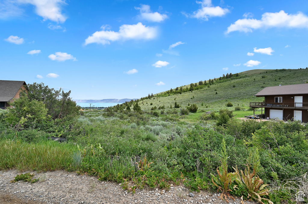 View of mountain backdrop