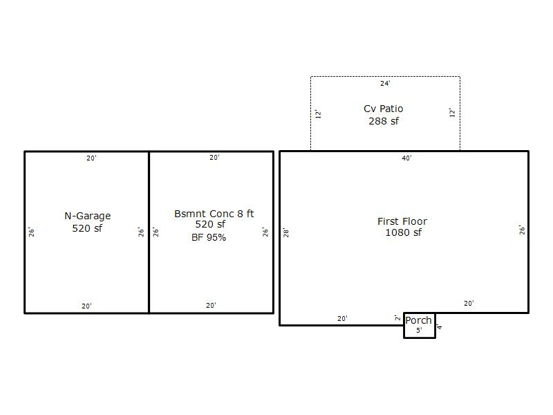 View of home floor plan