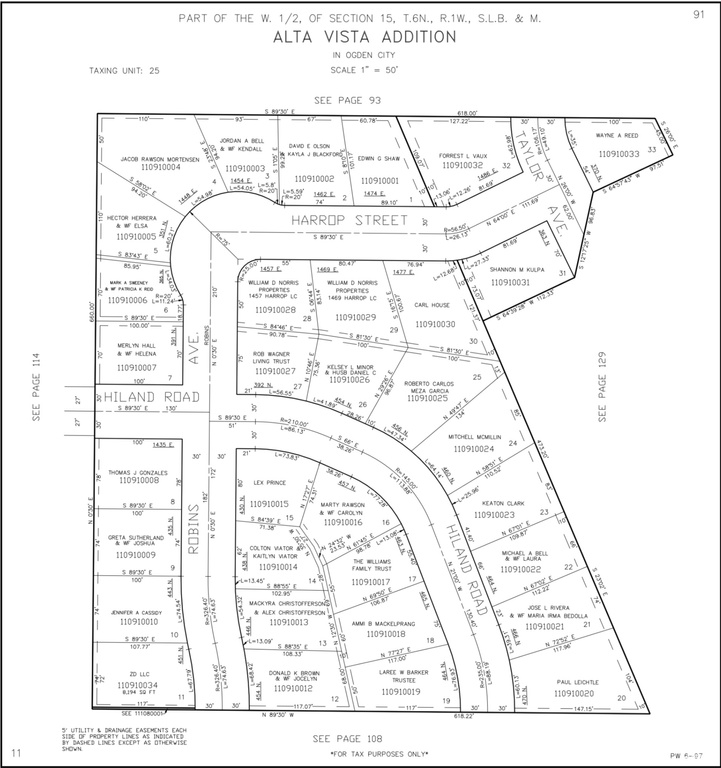 Parcel map