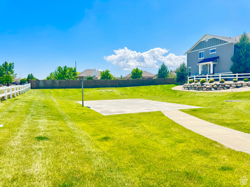 View of yard