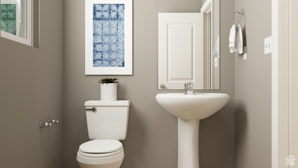 Bathroom with toilet