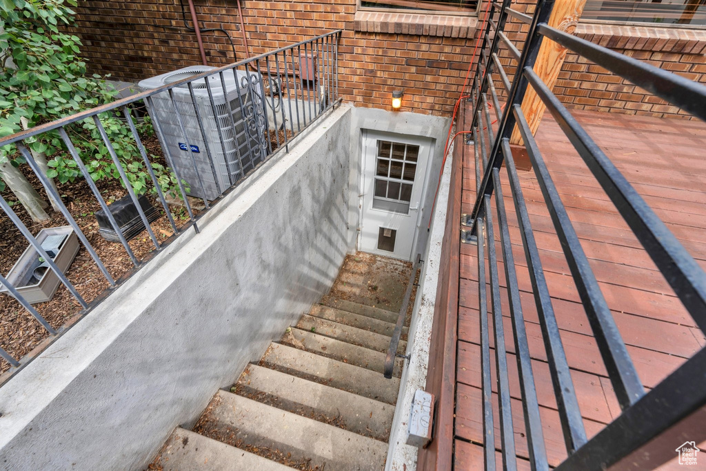 View of staircase