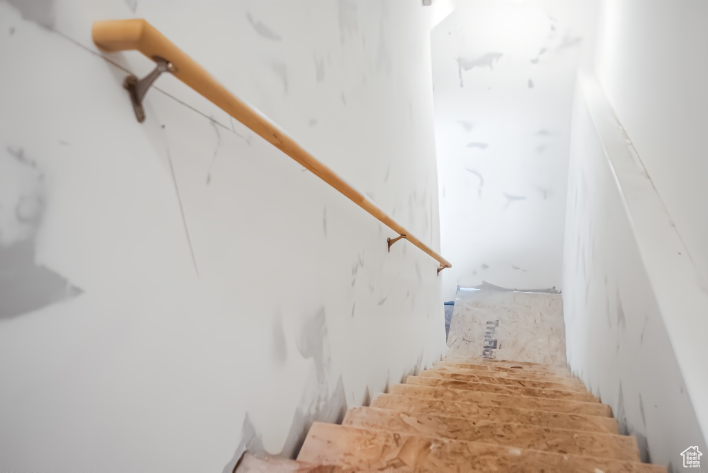 View of stairs