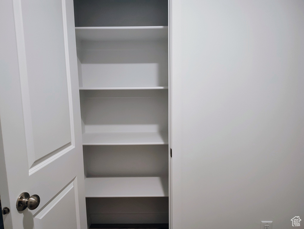 View of closet
