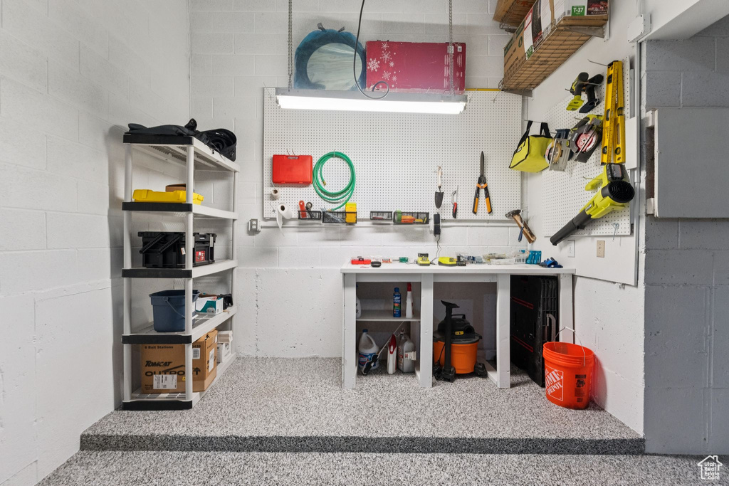 View of kitchen